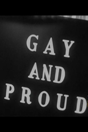 Movie poster for Gay and Proud (1970)