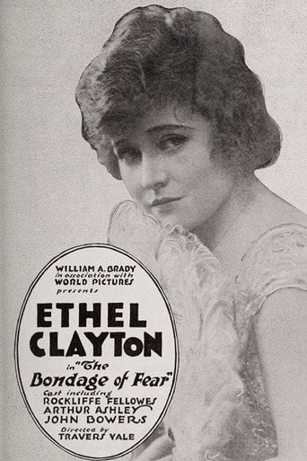 Movie poster for The Bondage of Fear (1917)