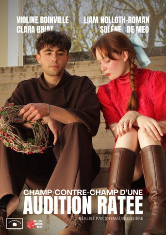 Movie poster for Champ/Contre-champ d'une Audition Ratée (2025)