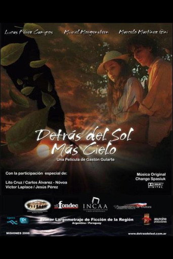 Detrás del sol, más cielo poster