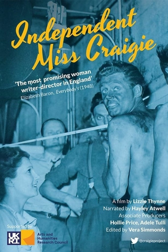 Movie poster for Independent Miss Craigie (2020)