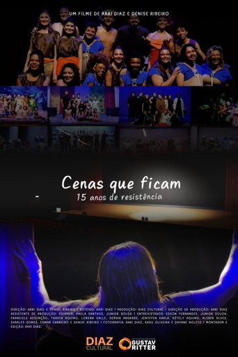 Movie poster for Cenas que ficam - 15 anos de resistência (2025)