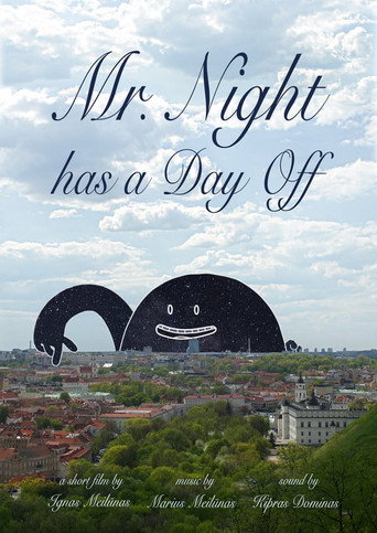Movie poster for Mr. Night has a Day Off (2025)