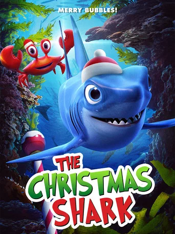 Movie poster for The Christmas Shark (2024)
