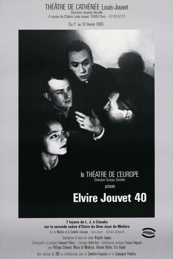 Elvire Jouvet 40 poster