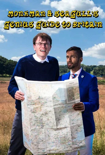 Series poster for Monkman & Seagull's Genius Guide to Britain (2018)