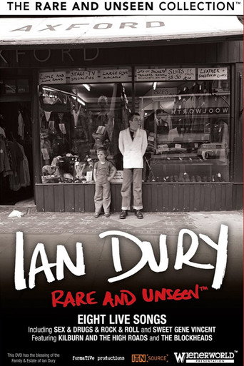 Ian Dury: Rare And Unseen poster