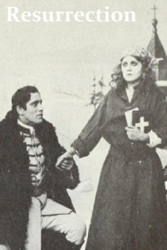 Movie poster for Resurrection (1909)