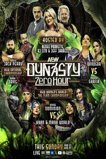 Movie poster for AEW Dynasty 2026: Zero Hour (2026)