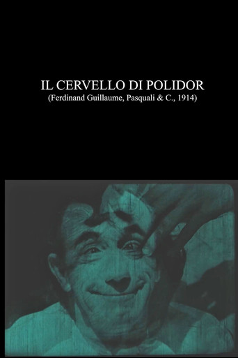 Movie poster for Il cervello di Polidor (1914)