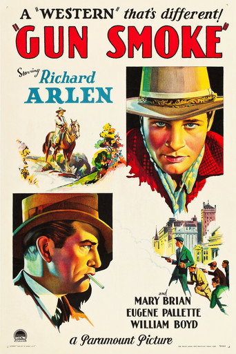 Movie poster for Gun Smoke (1931)