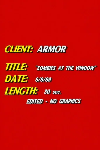 Movie poster for Zombies at the Window (1989)