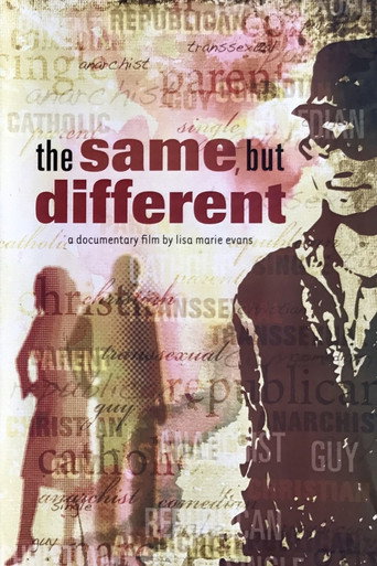 Movie poster for The Same, But Different (2008)