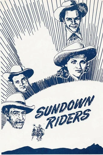 Movie poster for Sundown Riders (1944)