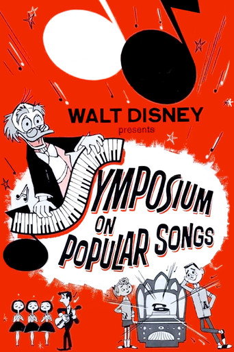 Movie poster for A Symposium on Popular Songs (1962)