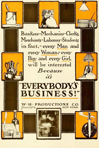 Movie poster for Everybody's Business (1919)