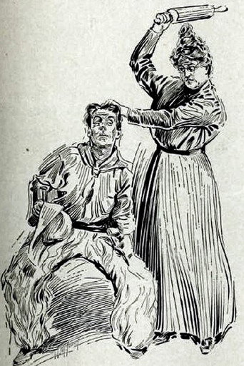 Movie poster for Alkali Ike's Mother-in-Law (1913)