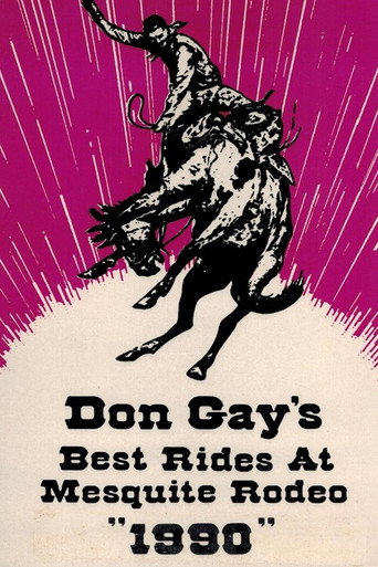 Movie poster for Don Gay's Best Rides at Mesquite Rodeo 1990 (1991)