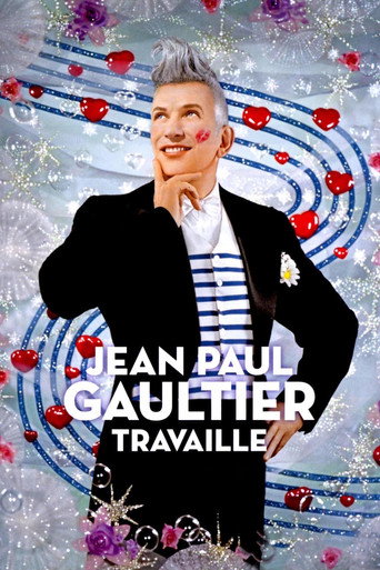 Movie poster for Jean-Paul Gaultier travaille (2015)