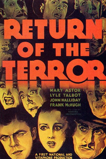 Return of the Terror poster