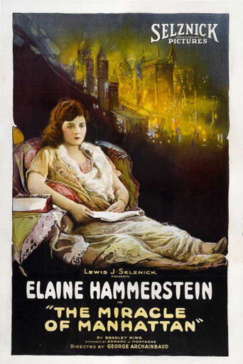 Movie poster for The Miracle of Manhattan (1921)