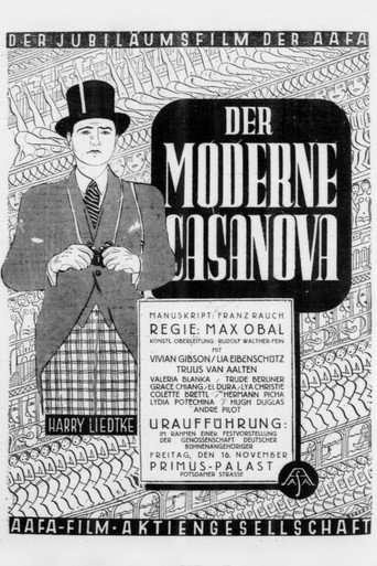 Der moderne Casanova poster