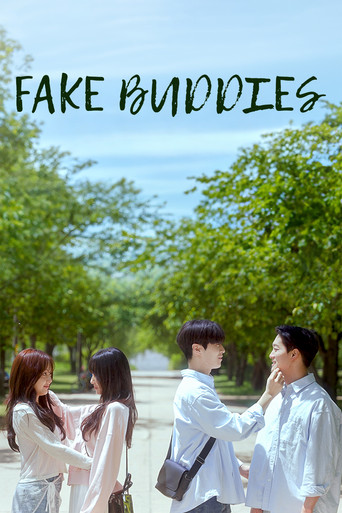 Series poster for Fake Buddies (2024)