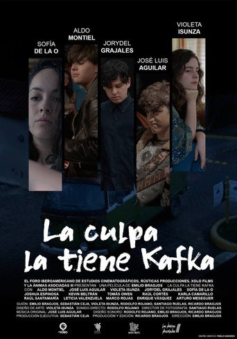 Movie poster for La culpa la tiene Kafka (2017)