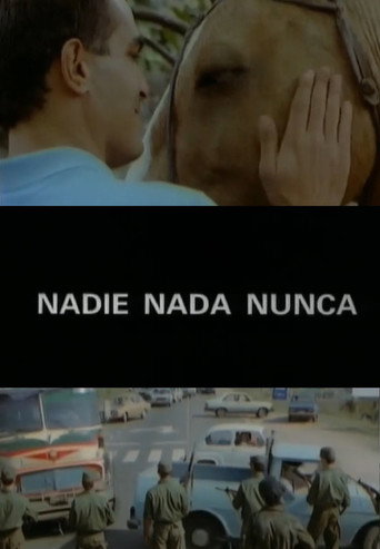 Nadie nada nunca poster