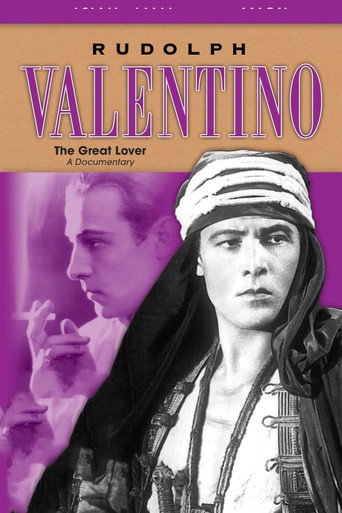 Movie poster for Rudolph Valentino: The Great Lover (2006)