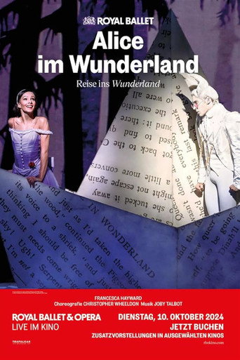 Movie poster for ROH Live 2024/25: Alice im Wunderland (2024)