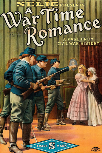 Movie poster for A War Time Romance (1912)