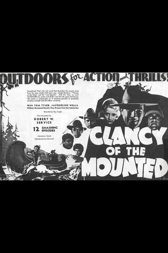 Movie poster for Clancy of the Mounted (1933)