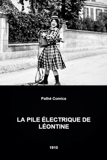 Movie poster for Léontine’s Battery (1910)