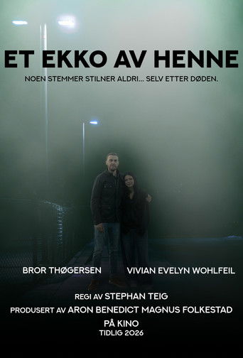 An echo of her voice poster