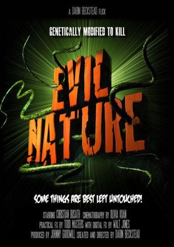 Movie poster for Evil Nature (2018)