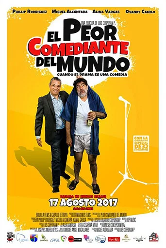 Movie poster for El peor comediante del mundo (2017)