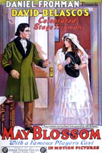 Movie poster for May Blossom (1915)