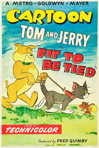 Movie poster for Fit to Be Tied (1952)