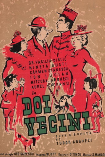 Movie poster for Doi vecini (1959)