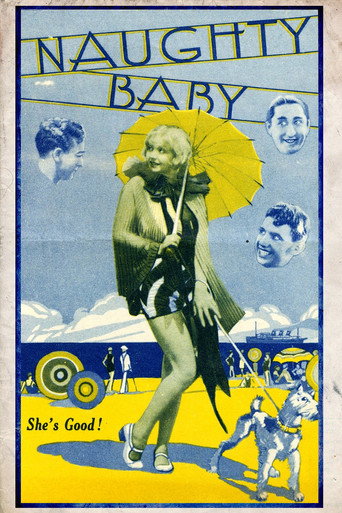 Movie poster for Naughty Baby (1928)