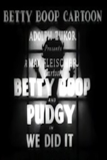 Movie poster for We Did It (1936)
