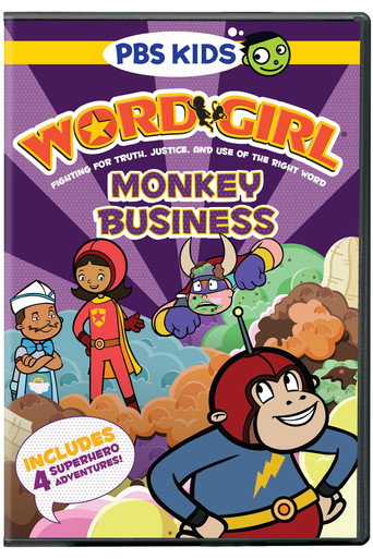 Movie poster for Wordgirl: Monkey Business (2014)