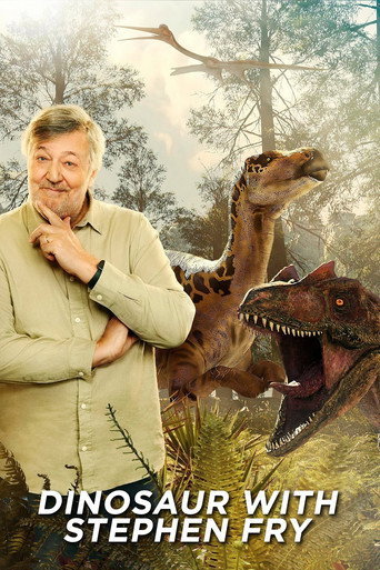 Series poster for Dinosaur with Stephen Fry (2023)
