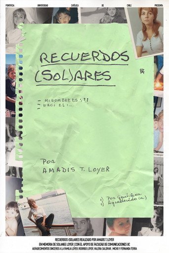 Movie poster for (Sol)ar Memories (2024)