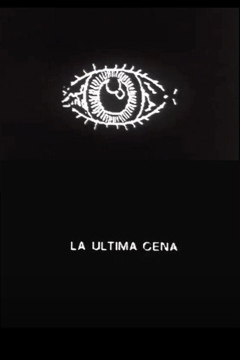 Movie poster for La última cena (1999)