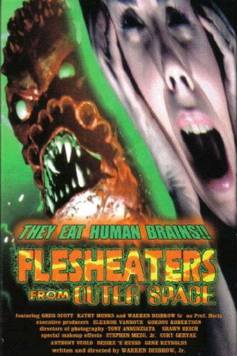 Movie poster for Flesh Eaters from Outer Space (1989)