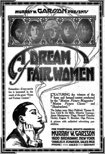 Movie poster for A Dream of Fair Women (1920)