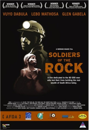 Movie poster for Soldiers of the Rock (2003)
