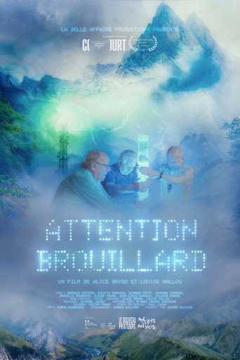 Movie poster for Attention brouillard (2025)